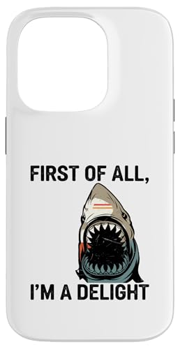 �܂����ɁAI'm a Delight Shark �C���X�g �X�}�z�P�[�X iPhone 14 Pro �p