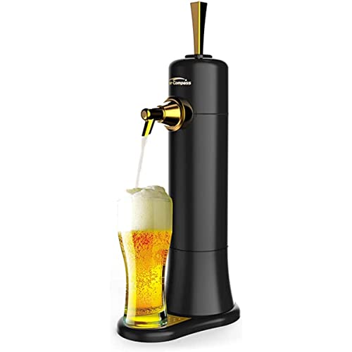 Dispensador portátil de cerveza: convierte cerveza enlatada en barril estilo nitro, espumador vibratorio que mejora el aroma, para los amantes de la cerveza