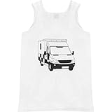 Azeeda Extra Groß 'Notfallambulanz' Erwachsene Weste/Tank Top (AV00159318)