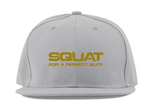 Casquette en coton de baseball gris à visière plate, accessoire respirant de qualité