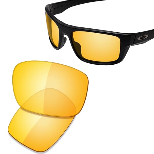 Image of SAUCER Premium Replacement Lenses & Nosepads for Oakley Drop Point OO9367 | UV400 Protection, Anti-Scratch, Precise Fit