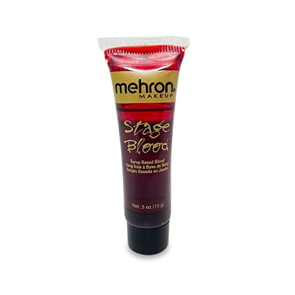Mehron Makeup Stage Blood (.5 oz) (Bright Arterial)