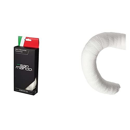 Selle San Marco Presa Corsa Dynamic Handlebar Tape: White - Image 2