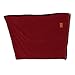 Enlybee Super Thick Fleece Sleeping Bag Liner with Zipper, Blanket for Camping, Travel, Backpacking (Dark Red)