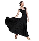 Idéal Pour : Concours, spectacles, entraînements et pratiques de danse moderne, valse, rumba, cha-cha, flamenco, latin, salsa, tango et danse de salon. Parfait pour les costumes de scène, les costumes d'Halloween, les bals, les tenues formelles, les mariages, les cocktails, les soirées et autres occasions passionnantes