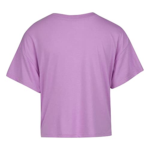 Converse Girl's Short Sleeve Boxy Graphic Tie Top (Big Kids)2