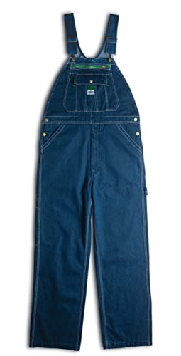 Liberty Men's Stonewashed Denim Bib Overall, Stone Washed, 56/30