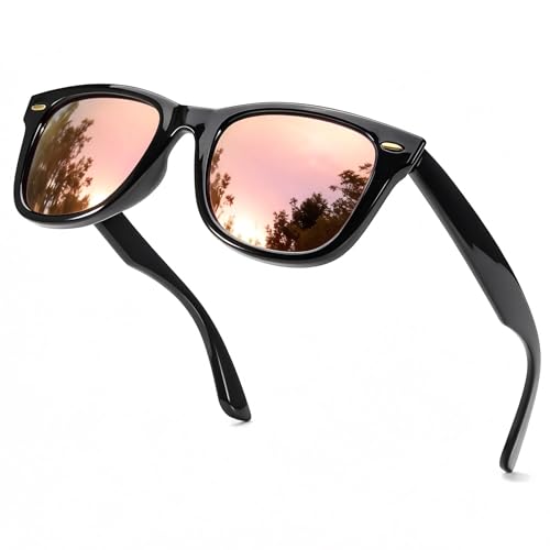 Image of SIPHEW Polarized Sunglasses for Women & Men - UV400 Mirrored Eyewear | Designer Unisex Fashion Sun Glasses w /Medium Fit,Suitable for Any Face Shape,Beach,Everyday Wear