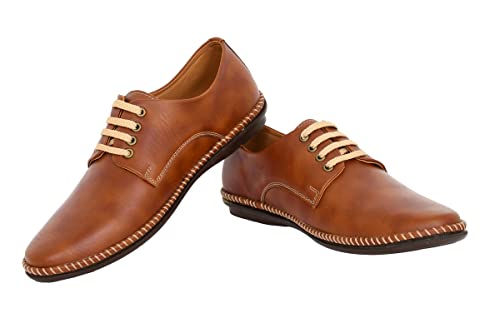 Image of BIGBOON Men's Casual Lace Up Derby Shoe Set of 1 Pair