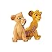 Enesco Disney Traditions by Jim Shore The Lion King Simba and Nala Heart Tails Figurine, 3.25 Inch, Multicolor