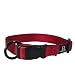 Hamilton 5/8" Adjustable Dog Collar, adjusts from 12-18 inches, Red
