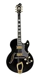 Col fin Hagstrom HJ500-BLK Jazz HJ-500 Noir