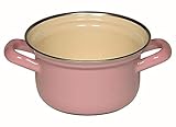emaille topf rosa bakterienhemmend und aromaneutral, leicht zu reinigen