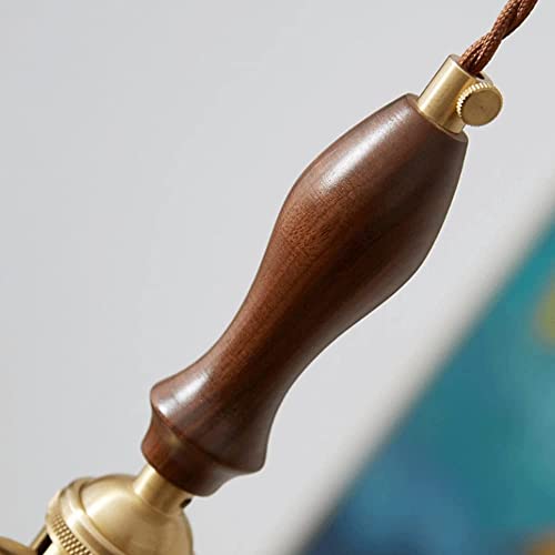 Lampe suspendue rétro en céramique blanche et lustre réglable E27