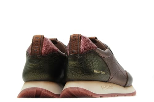 Hispanitas Para Mujer. CHI254311 Zapatillas De Piel Kansas Multicolor (39), Plano, Ninguno, Casual - 4