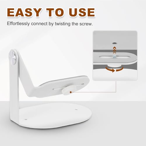Soporte de proyector ajustable MECCANIXITY con tornillo de 1/4 de pulgada para pared y mesa 3