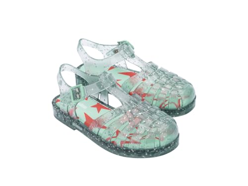 Image of mini melissa Possession Jelly Fisherman Sandal for Toddler and Kids | Iconic Fisherman Jelly Sandal for Toddlers & Girls, Adjustable Buckle, Waterproof, Bubblegum Scent, Play & Dress Shoes