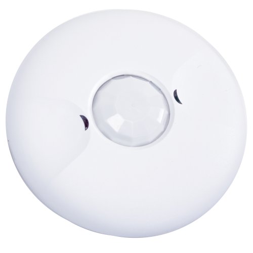 Intermatic IOS-CMP-LV Commercial Grade Low-Voltage Ceiling Mount PIR Occupancy/Vacancy Sensor, White