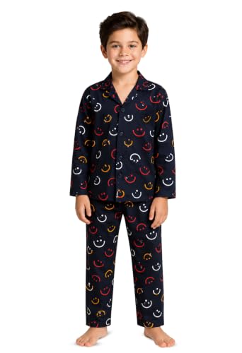 Image of 3BROS Kid's Pure Cotton Full Sleeves Night Suit /Dress for Boys /Girls Full Pajama & Top Sleep Suit Combo Set