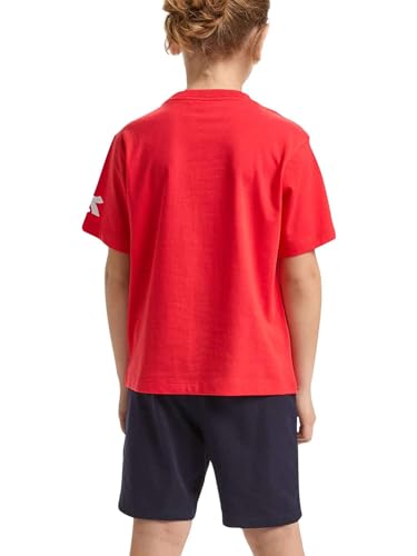 Completo Diadora rosso resistente e leggero 2pz per sportivi di 6 anni - 3