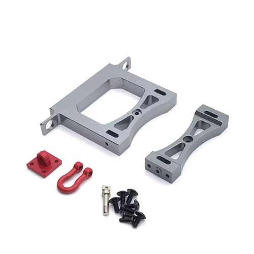 Pare-chocs RC arrière en métal pour WPL C14 C24 B14 B24 et traverse de voiture télécommandée