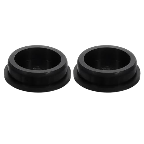 Image of uxcell 2 Pcs Black Plug Holes, Waterproof Rubber Button Plug for 50mm / 1.97 inch Hole