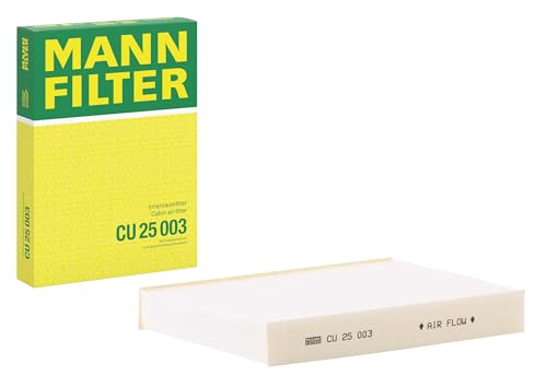 MANN-FILTER CU 25 003 Filtro aria cabina - per Autovetture + veicoli commeriali