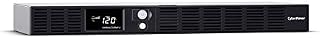 CyberPower OR500LCDRM1U Smart App LCD UPS System, 500VA/300W, 6 Outlets, AVR, 1U Rackmount