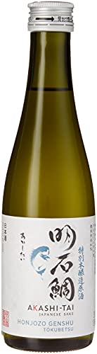Akashi Sake Brewery Honjozo Genshu Tokubetsu 19Prozentvol (1 x 0.3 l) Cover