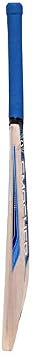 CW Smasher Blue Kashmir Willow Cricket Bat Full Size Leather Ball Short Handle Bat with Knocking Mallet & Free Cover