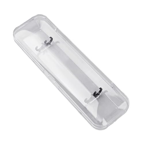 Caja Para Bolígrafos De Irrompible Con Soporte Útiles Escolares Doble Ranura Perfecta Lápices Resaltadores Y Accesorios Caja Organizadora Lápices Transparente