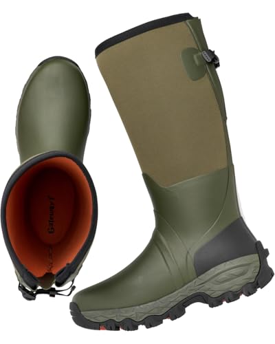 Gateway1 Woodwalker 18' 4mm, Unisex Jagdstiefel, Grün (Khaki 2144), 44 EU (10 UK)
