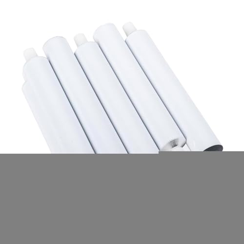 Sclmgo Paquete de 10 tubos vacíos de aluminio para recipientes de pintura, pasta de dientes, crema de manos, gouache, cosméticos