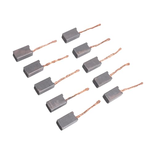 Ymiko 20pcs Electric Motor Brush Good Electrical Thermal Conductivity Carbon Brush for 1020 Motor Commutator Slip Ring