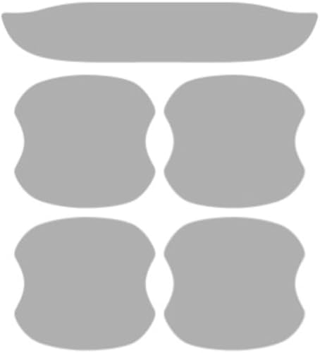 Vicrez Kit precortado PPF de protección de pintura, manijas de puerta vpp2933 compatible con Ford Ranger Lariat Crew 2019-2022