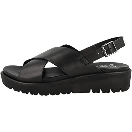 ARA Damen BILBAO Sandalette, SCHWARZ, 38
