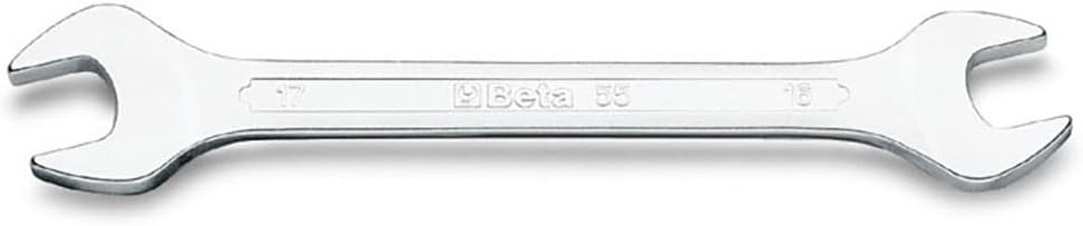 Beta 55 Series Double End Open End Wrench, Metric 4mm x 5mm