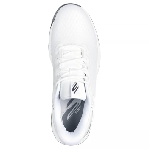 Skechers Men's Blade Grip Flex Spikeless Waterproof Golf Shoe Sneaker, White, 12 by Skechers - Image 4