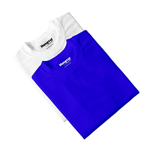 Image of Hangout Hub HH95 Tshirt for Womens | Regular Fit | Super Combed Cotton Women T-Shirt | Solid Plain Tees | Round Neck T Shirt | Half | Pack of 2 | 3 | 4 | 5 | 6