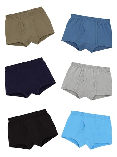 Image of BODYCARE Kids Boy's Trunk Underwear 100% Cotton | Soft Comfortable | Skin Friendly | Innerwear | Pack of 6