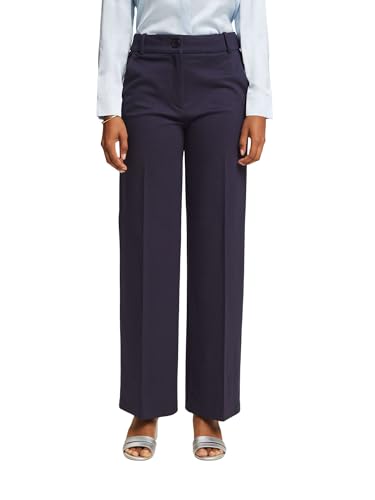 ESPRIT Collection 991EO1B304 Damenhose, Marineblau, 40W / 30L
