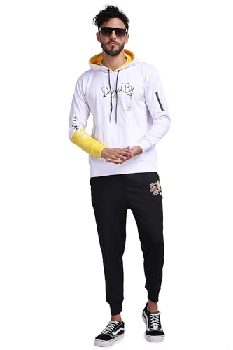Image of YELLOW TREE Polyester Printed Tracksuits for Men | Running & Sports Tracksuits | Full Sleeve Tracksuits