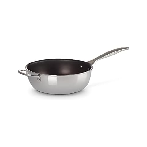 Le Creuset 24cm Stainless Steel Chef's Pan Cover