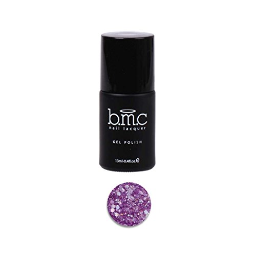 BMC Mix Hexagon Shaped Glitter Purple Nail Lacquer Gel Polish - Woodland Fantasy