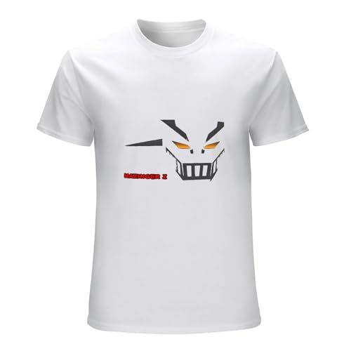 Mazinger Z - Camiseta unisex para hombre, color blanco, blanco, XXL
