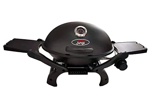 BBQJungs Barbacoa de Gas Portátil - Mesa para Camping, Jardín y Balcón