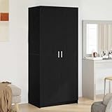Portes affleurantes : avec des portes lisses et affleurantes, l'armoire offre un aspect propre et poli, armoire de ménage qui s'adapte parfaitement aux pièces modernes
