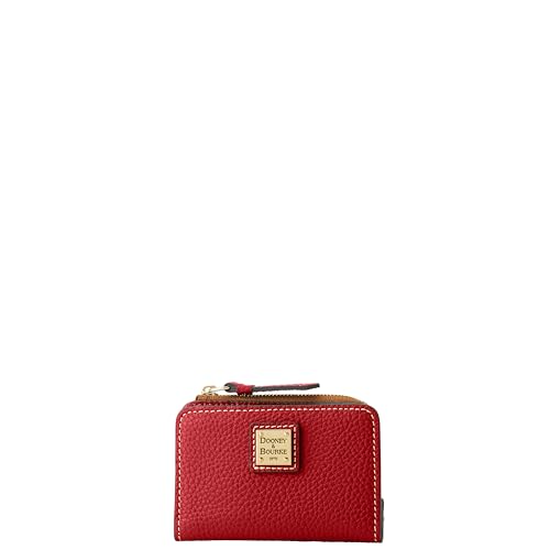 Dooney & Bourke Pebble Grain Zip Credit Card Wallet 12