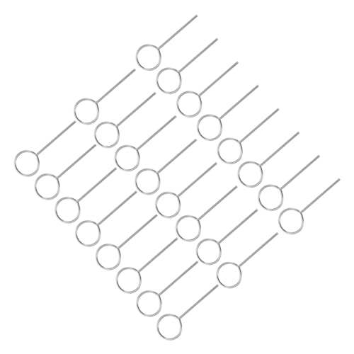 Mipcase 100 Piezas Herramienta de Extracción de Sim de Acero Inoxidable Pin Expulsor Ligero Compatible Modelos de Teléfonos Móviles para Extraer Tarjetas con Aguja