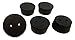 GSC International RS-11-2 Rubber Stoppers, Size 11, Drilled 2-Holes (1-Pound Pack)